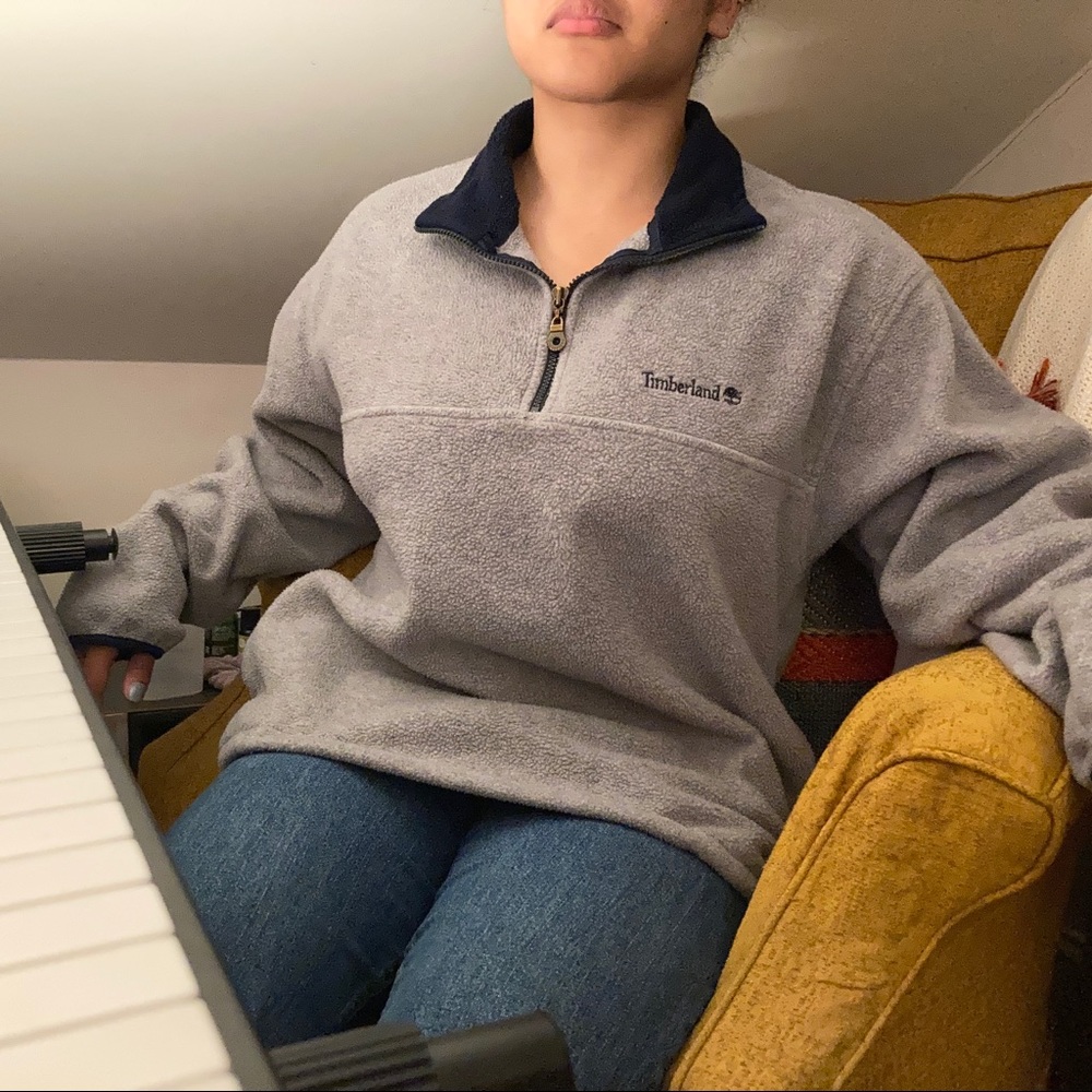 TIMBERLAND FLEECE QUARTER ZIP